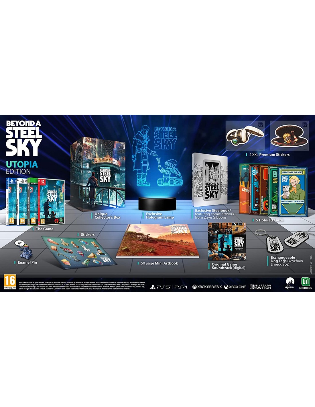 XBOXONE BEYOND A STEEL SKY - UTOPIA EDITION